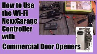 Smart WiFi Controller ● Hack for Liftmaster Commercial Door Openers   MJ5011U