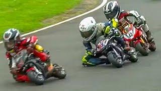 "Babes" on Bikes in truly GREAT motorcycle race!