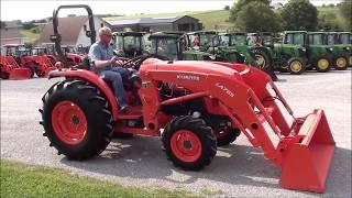 Kubota L4701 Gear Drive Tractor For Sale by Mast Tractor! Low Hours!