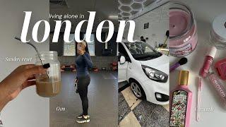 COZY SUNDAY AUTUMN VLOG: Living alone in London, GYM, car maintenance and more