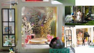 DIY Miniature Dollhouse Kit Photo Studio | RoLife Time Studio