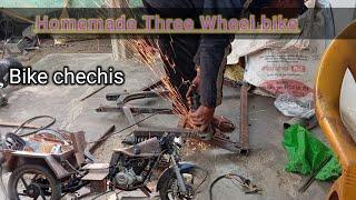 Homemade three wheel bick chechis nepal Dang