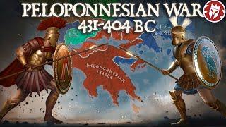 The Full History of the Peloponnesian War - Athens vs Sparta