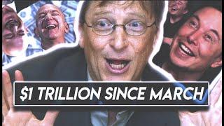 Billionaires Became ONE TRILLION DOLLARS Richer in 2020 | reallygraceful