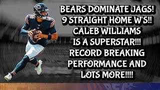 Caleb Williams RECORD BREAKING PERFORMANCE!! Bears WIN!