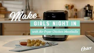 Make What Matters: Crispy Air Fryer Chicken Meatballs