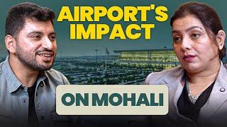 How did Mohali become a hotspot for real estate ?