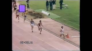 Seb Coe 1981 Europa Cup 800m semi, 1:47.57