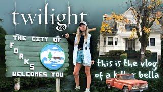 VISITING TWILIGHT MOVIE LOCATIONS ️ Forks Washington vlog