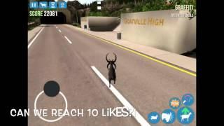 PLAYING GOAT SIMULATOR || Goat Simulator || BGK gaming