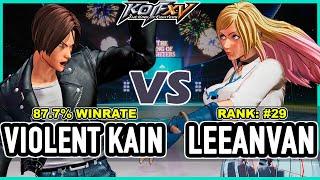 KOF XV  Violent Kain (Ryo/Iori/Kyo) vs Leeanvan (Luong/B.Jenet/Whip)  Steam