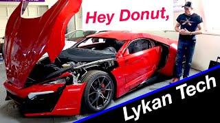 Genius Garage Lykan Hypersport tech review and DONUT MEDIA invitation