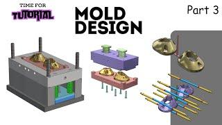 Complete Mold Design - Cavity Core and Mold Base