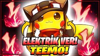 DÜNYA TEEMO 1.SİNDEN 3 MAÇTA YENİ META RÜNÜ ELEKTRİK VER TEEMO! (WEST MASTER ELO)