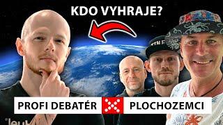 Debata proti PLOCHOZEMCŮM: Kdo vyhraje? (REAKCE)