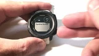 Garmin Instinct Solar - Expedition (only available on Solar models)