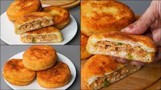 Chicken Bread Patties Recipe | Bread Chicken Snacks Recipe | Chicken Patties | N'Oven Foods