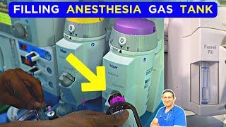 Anesthesia Gas Tanks: How Are They Filled?