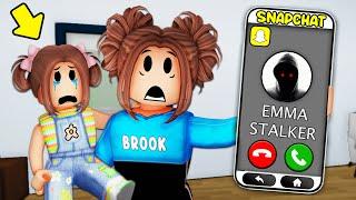 STALKER FOLLOWED MY 8 YEAR OLD In Roblox Snapchat!!