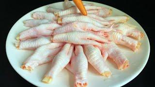 Those who love to eat chicken feet should collect them and learn this unique recipe,