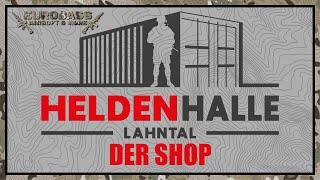 Der Shop in der HELDENHALLE Lahntal