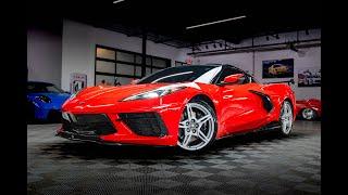 2020 Chevrolet Corvette Stingray Z51! Only 34K miles! Torch Red! Z51 Performance Package!