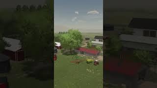 American Farm Build on UMRV  #farmingsimulator22 #shorts