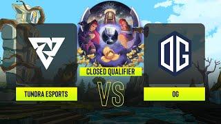 Dota2 - Tundra Esports vs OG - ESL One - Bangkok: Western Europe Closed Qualifier