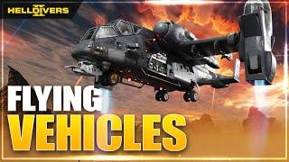 Helldivers 2 New Flying Vehicle & Super Bomber Update First Look