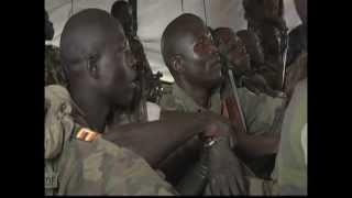 Ugandan People's Defence Forces Drop Zone Training