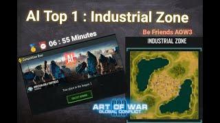 Art of War 3: Crushing Industrial Zone AI in 6:55  #aow3