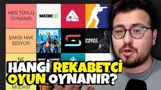 2024'te Hangi Online Rekabetçi Oyunu Oynayacağız? (Tier List)