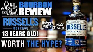 Russell's Reserve 13 Year Bourbon Review! Is this the Turkey we've been waiting for?