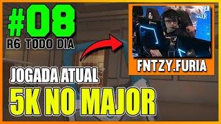 FNTZY FAZENDO 5K LINDO NO MAJOR SUÉCIA - TODO DIA R6 #08