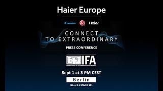 Haier Europe Press Conference | IFA 2022