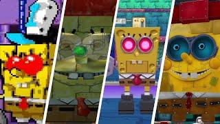 SpongeBob & Nicktoons Games - All Robot SpongeBob Bosses