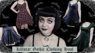 HUGE KILLSTAR HAUL | GOTHIC ALTERNATIVE CLOTHING | NEW COLLECTIONS | VELVET DRESSES, SKIRTS + MORE