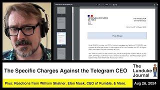 The Specific Charges Against the Telegram CEO