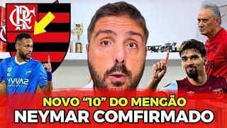 ️URGENTE! FLAMENGO OFICIALIZA JOGADOR! CONTRATO MILIONÁRIO! NEYMAR NO FLAMENGO?NOTÍCIAS DO FLAMENGO