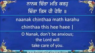 NANAK CHINTA MAT KARHO | Read Guru Angad Dev ji Shabad along with Bhai Davinder Singh Sodhi