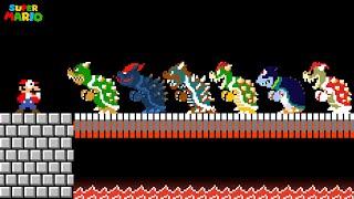 Super Mario Bros. But. Mario vs There are More custom Bowser!