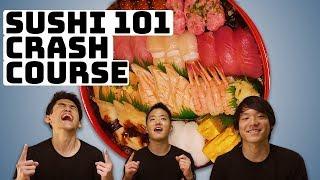 SUSHI 101 CRASH COURSE : How to eat, Top 10 Sushi Toppings, a Brief History, and Terms