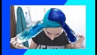 ANOTHER HAIR DYE, BLUE vividcolor Vitalcare & BLUE JADE Crazycolor SCENE EMO style - emo Italia