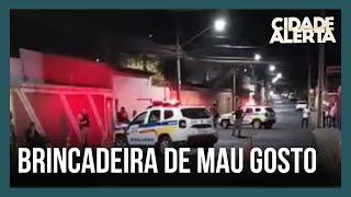 Homicídio em Uberaba: brincadeira de mau gosto termina em tragédia | Cidade Alerta Minas