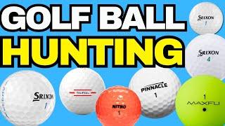 Golf Ball Hunting for HUNDREDS of Golf Balls!