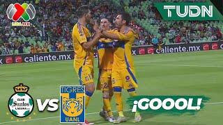 ¡EL REY TIGRE! Gran gol de Gignac | Santos 0-1 Tigres | Liga Mx -AP2024 - J4 | TUDN