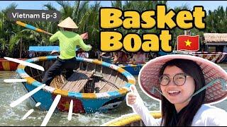 Basket Boat in Hoi An ,Vietnam