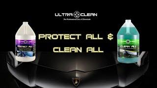 Full interior detail using Ultra Clean Protect All & Clean All