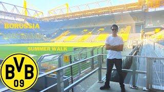 VLOG 01 | Borussia Dortmund Stadion (Signal Iduna Park) :: Summer Walk (StadionTour) | In Hindi