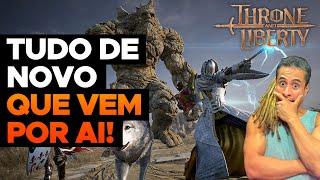 ZEUS REAGE: TODAS AS NOVIDADES DO THRONE AND LIBERTY! VAMOS TER UM CLUBE DA LUTA?